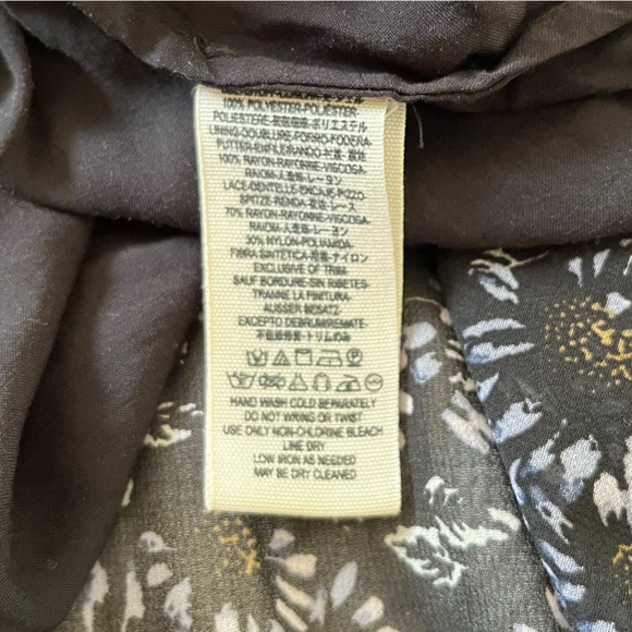 Free People Floral Lace Long Sleeve Dress - Picture 10 of 10